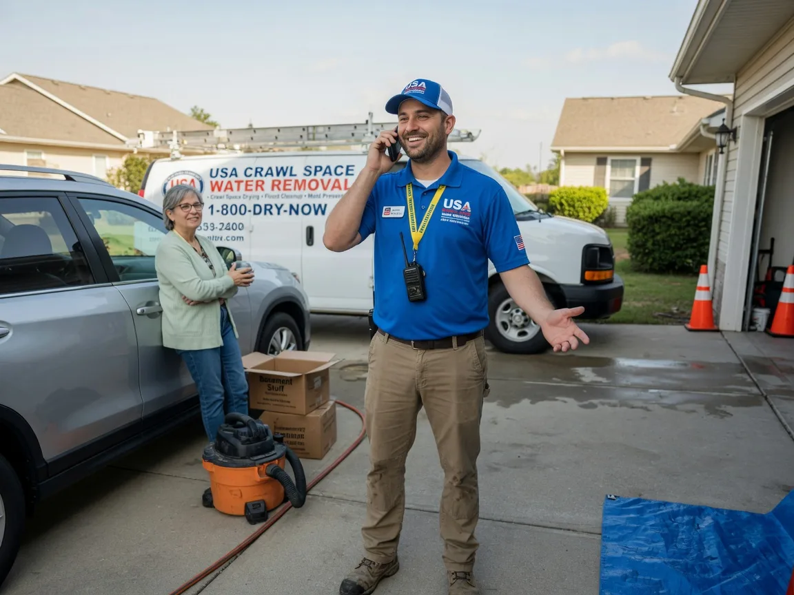 Crawl Space Water Removal Kennedale, TX FAQs